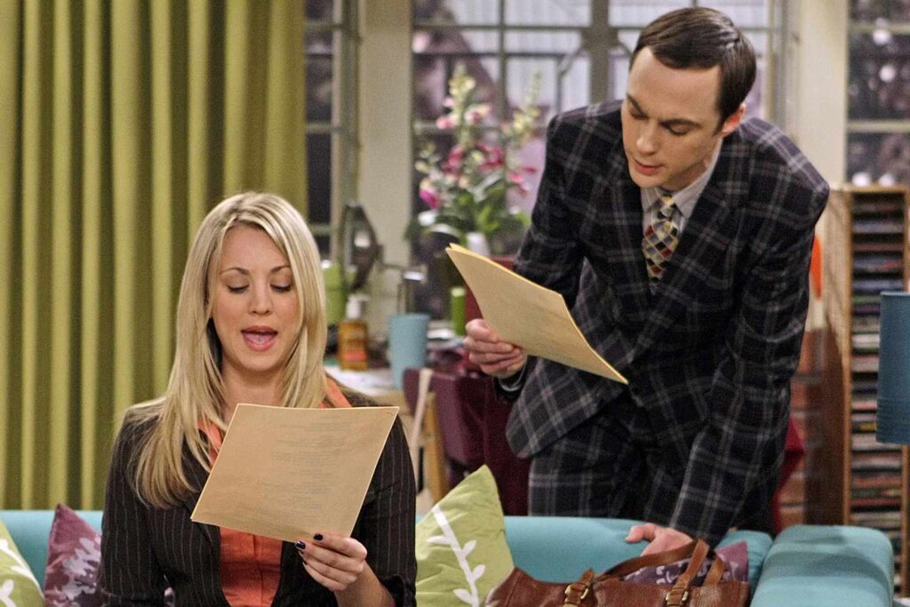 Kaley Cuoco Reunites with ‘Big Bang Theory’ Costar Jim Parsons at His Broadway Show