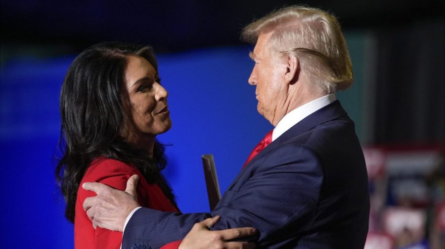 Gabbard to join Trump allies at Army-Navy game