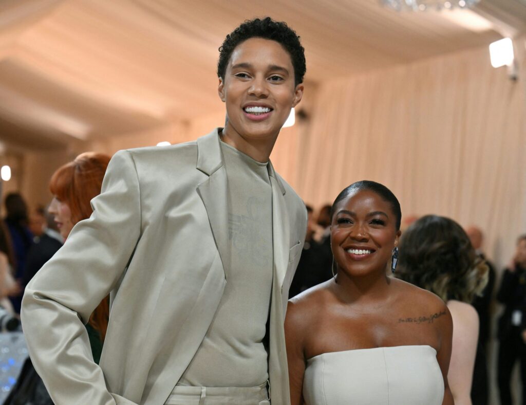 Brittney Griner Celebrates As Wife Cherelle Joins The AKA Sorority