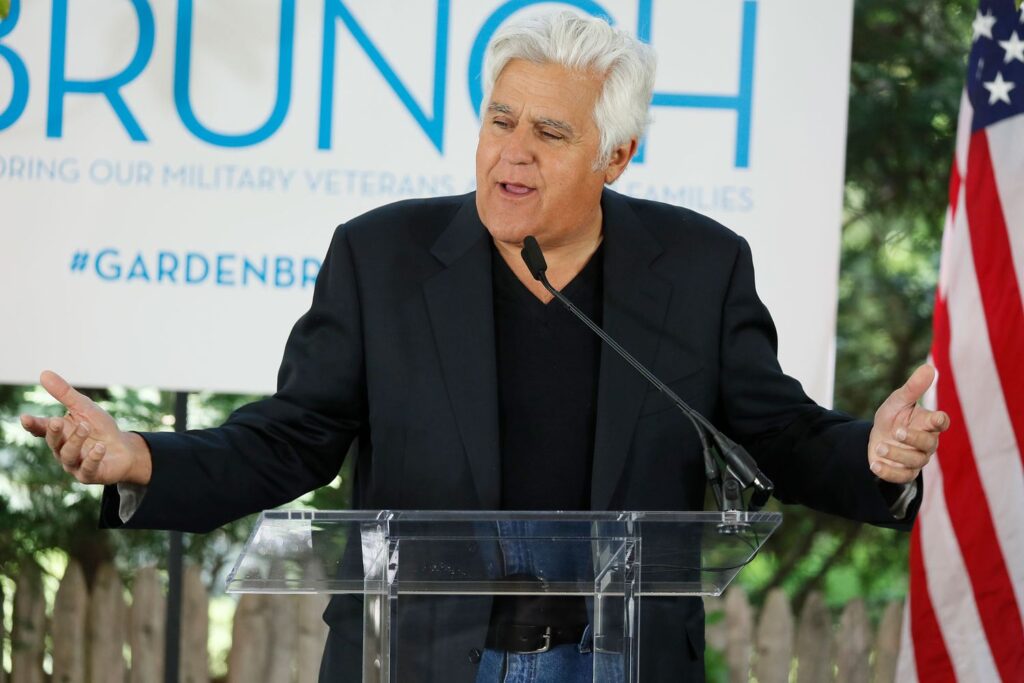 Jay Leno Addresses Rumors That His Recent Injuries Were from Getting Beat Up by Mob