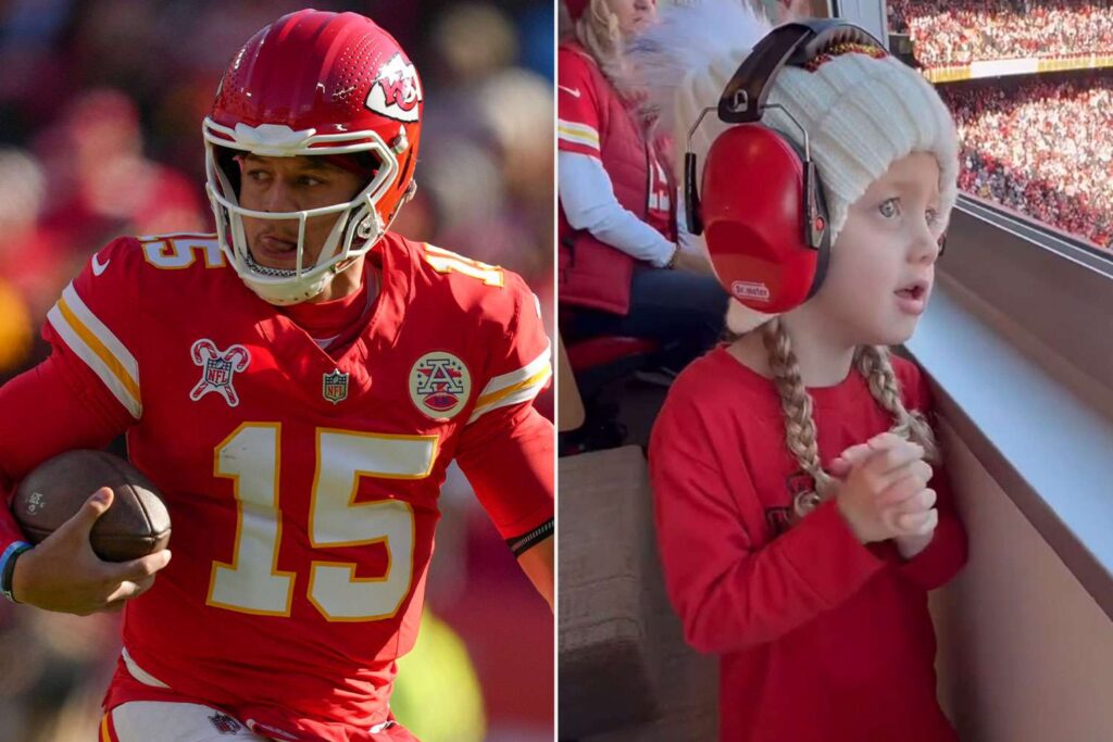 Patrick Mahomes’ Daughter Sterling, 3, Cheers for Him During NFL Game