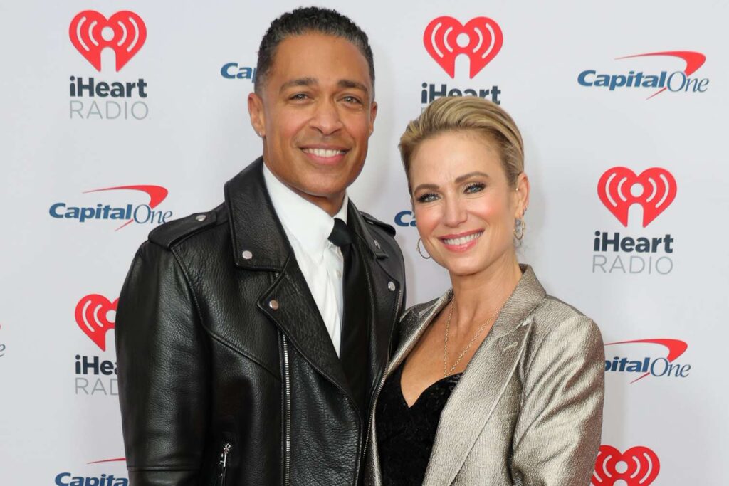 Amy Robach and T.J. Holmes Detail Secretly Overcoming ‘Ugliness’ 1 Year Ago