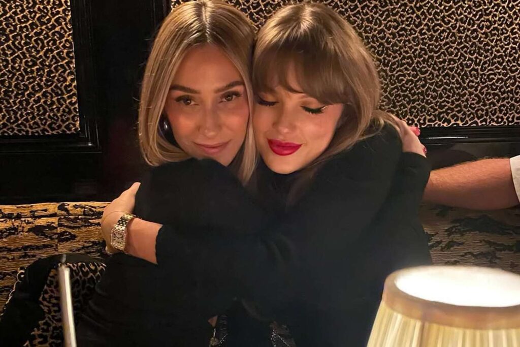 Taylor Swift Hugs Ashley Avignone While Celebrating Her Birthday