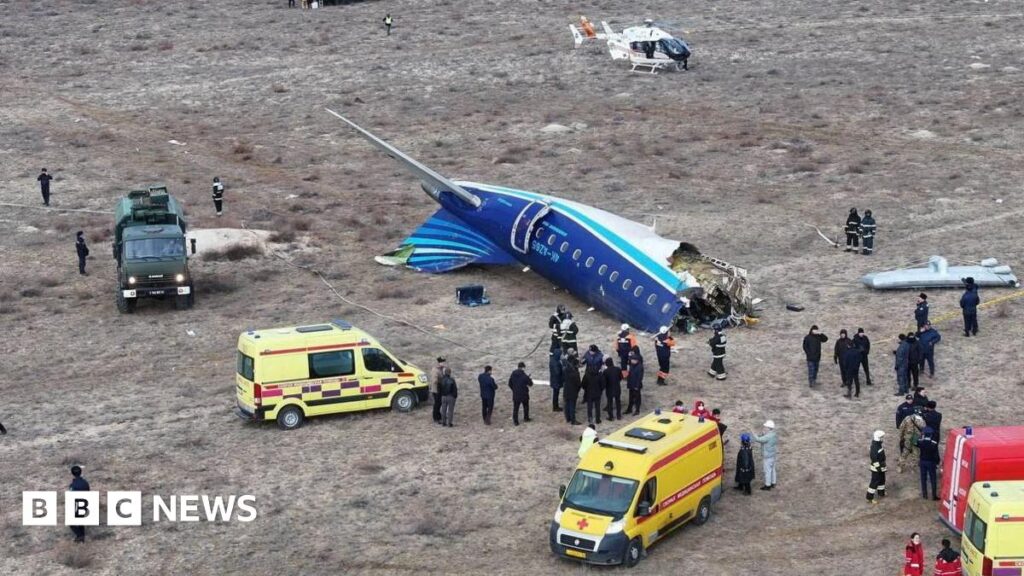 Dozens survive Kazakhstan passenger plane crash