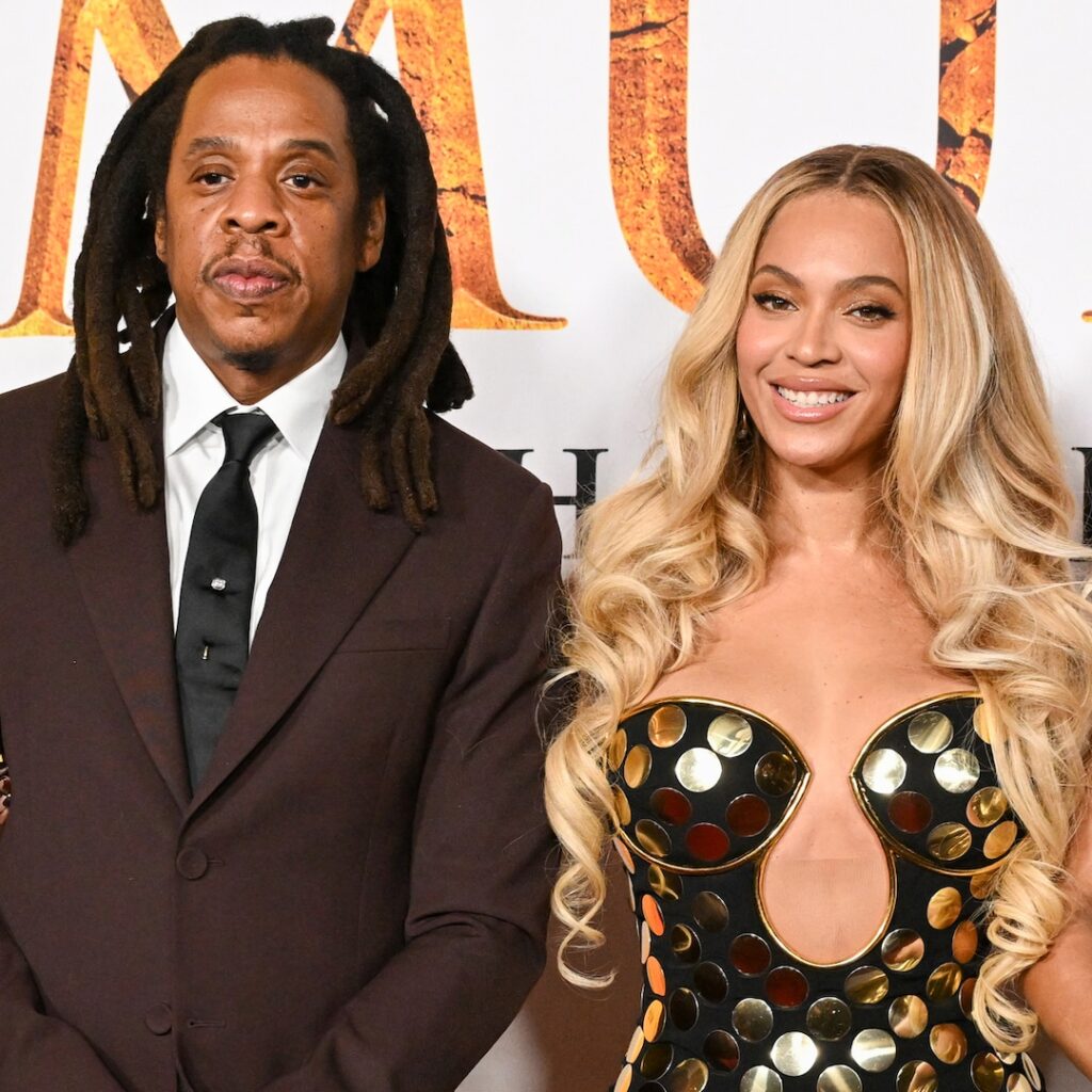 Blue Ivy Carter Joins Jay-Z, Beyoncé on Red Carpet Amid His Legal Case