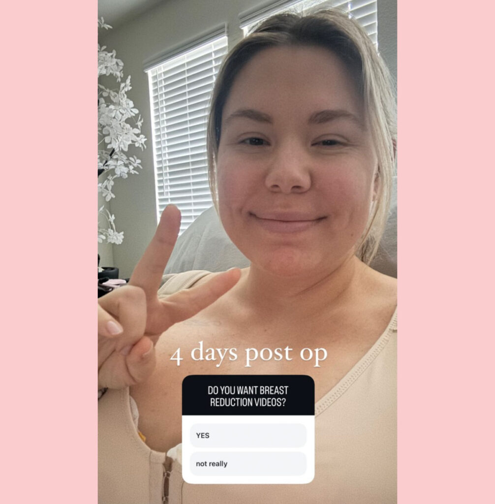 Teen Mom Kailyn Lowry Shares First Look At Body After Breast Reduction Surgery