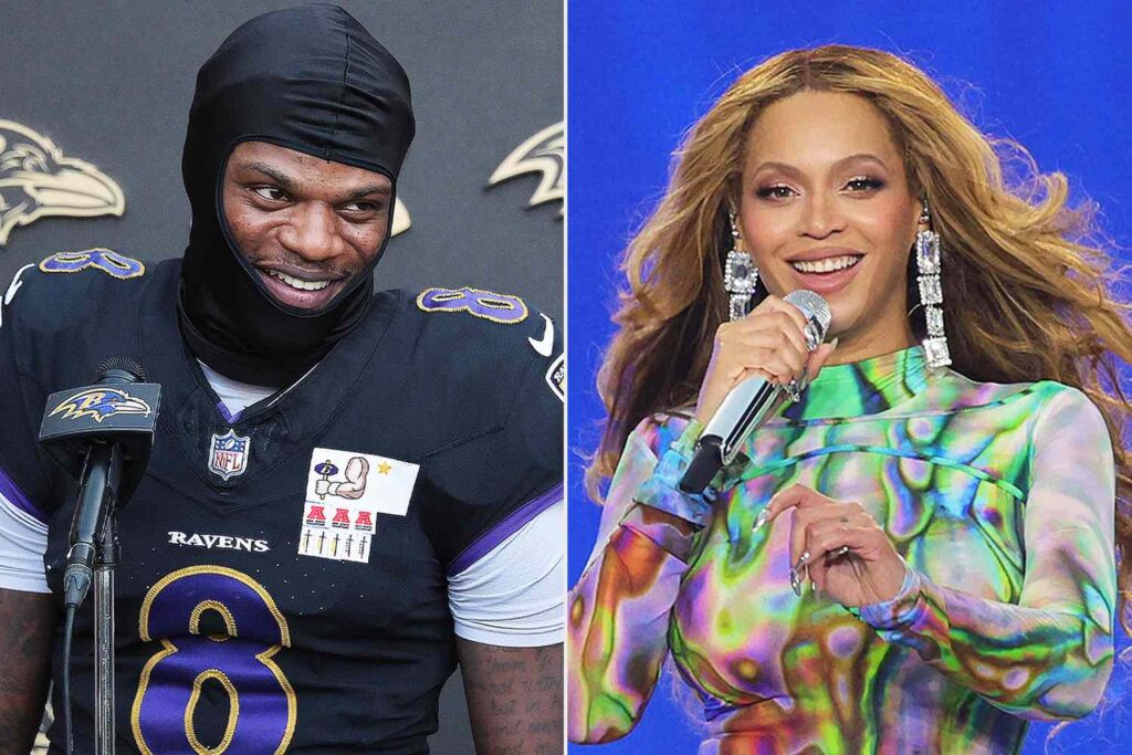 Lamar Jackson Says He’s Going to Go Watch Beyoncé During Their Christmas Game