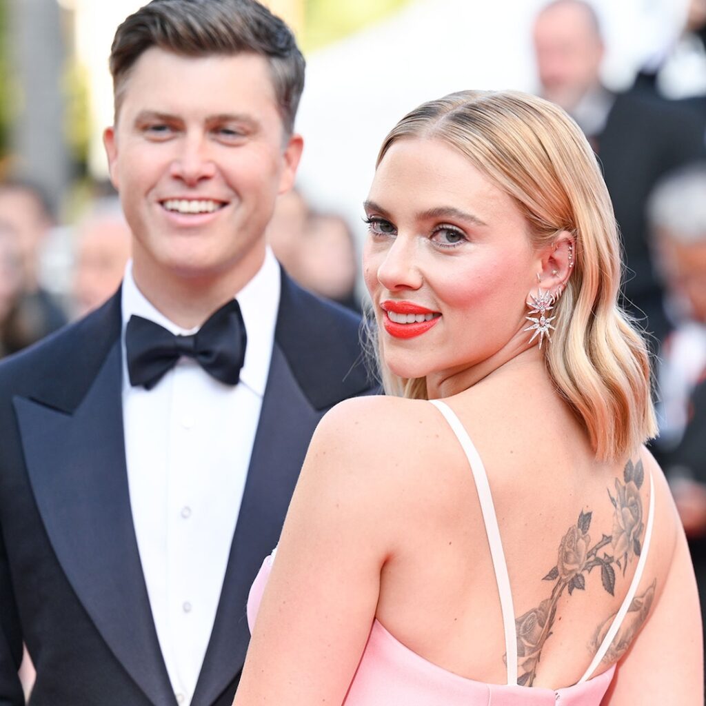 Scarlett Johansson Reacts to Colin Jost’s NSFW Joke About Her on SNL