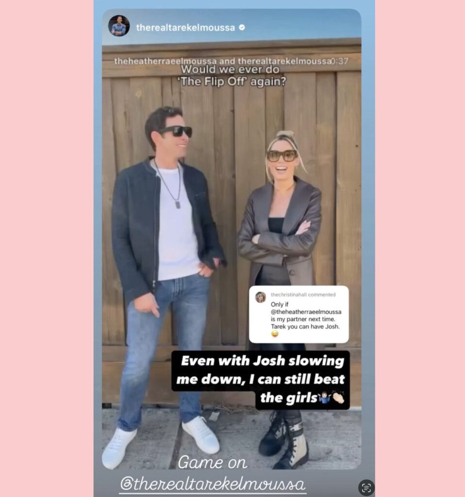 Tarek El Moussa Just Shaded The HELL Outta Ex Christina Haack's Estranged Husband Josh Hall! OMG!