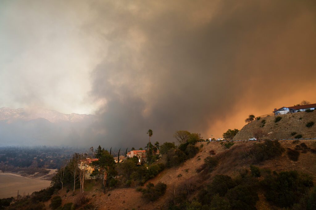 ‘Off the charts’: LA’s critically dry fire conditions stun scientists