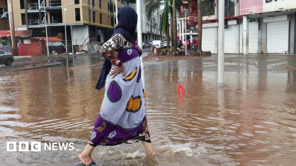 Mayotte hit by floods and mudslides from second storm Dikeledi