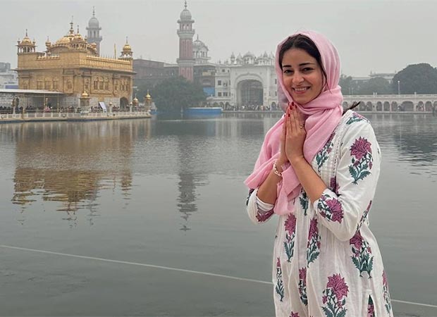 Ananya Panday showcases her spiritual side as she visits Amritsar temple : Bollywood News