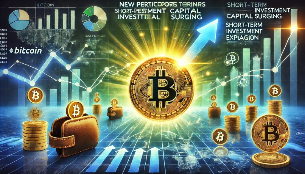 Bitcoin Metrics Show New Participants Have Entered The Market – Short-Term Investment Capital Explodes