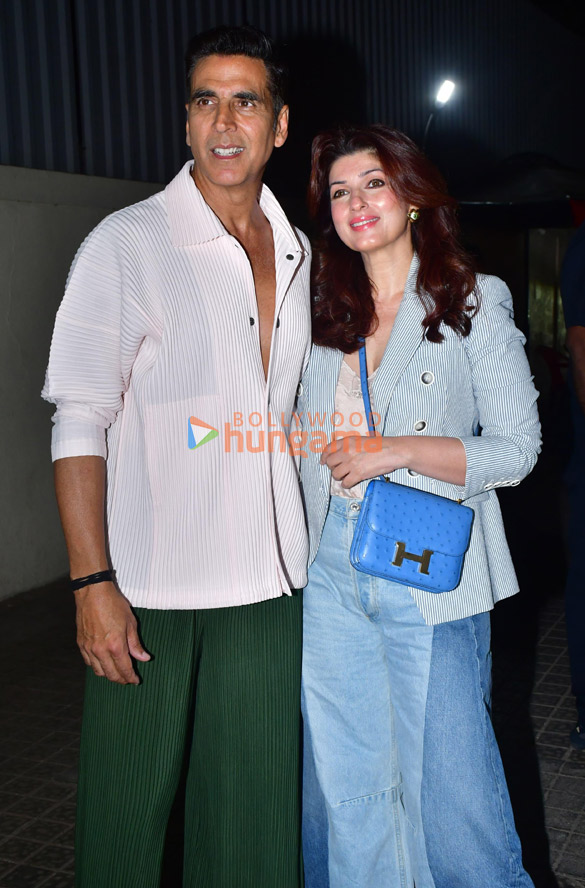 Photos: Akshay Kumar, Twinkle Khanna and others grace the premiere of Sky Force | Parties & Events