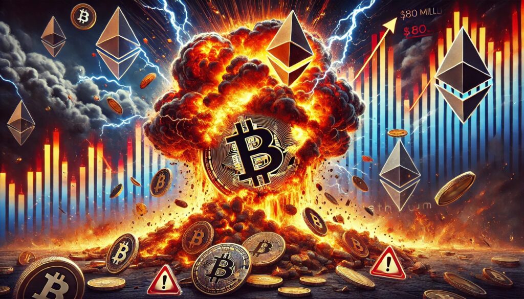 $800 Million In Crypto Longs Rekt As Bitcoin, Ethereum Crash