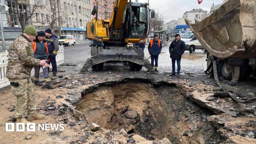 Ukraine: Three killed in strike on central Kyiv, officials say