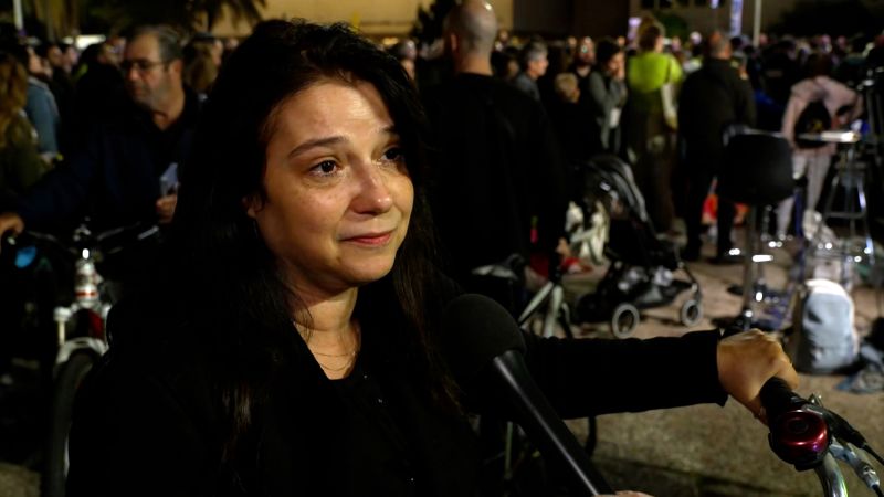 ‘I’m just in this moment’: Israeli reacts to hostages’ release