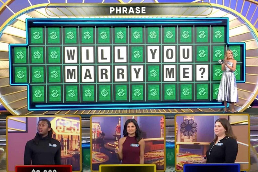 ‘Wheel of Fortune’ Contestant Gets Engaged in Surprise On-Set Proposal