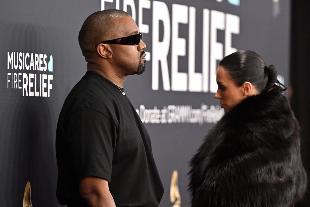 Kanye West, Bianca Censori Quash Divorce Rumors With Nude Grammys Appearance