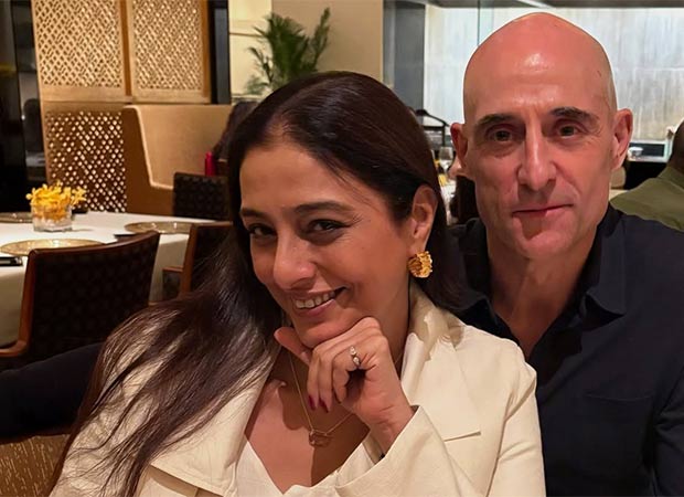 Tabu reunites with Dune co-star Mark Strong; shares heartwarming photo of Javicco and Francesca : Bollywood News