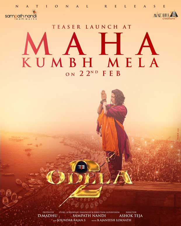 Tamannaah Bhatia to launch Odela 2 teaser in Maha Kumbh Mela on Feb 22 : Bollywood News