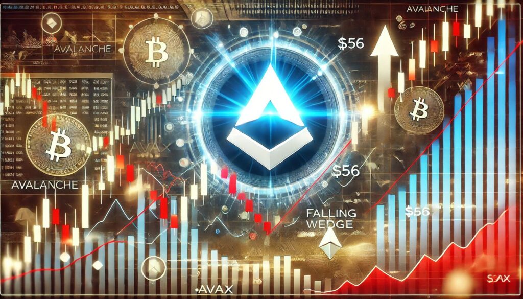 Avalanche Forms A Falling Wedge On The Daily Chart – Breakout Target Set At $56