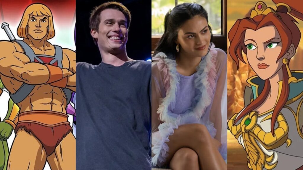 Nicholas Galitzine & Camila Mendes Rock New Looks For ‘Masters Of The Universe’ Movie