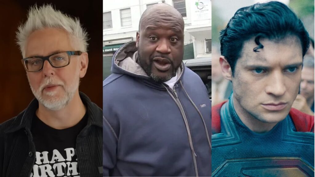 Shaq Joins James Gunn & David Corenswet In New DC Universe Promo