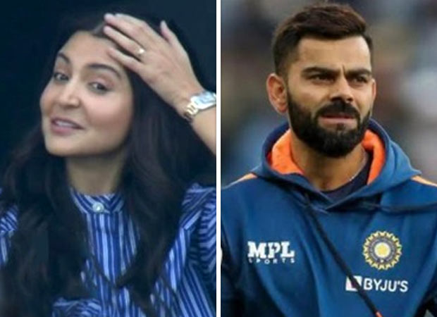 Watch: Anushka Sharma REACTS as Virat Kohli gets out for 11 in India vs New Zealand match 11 : Bollywood News