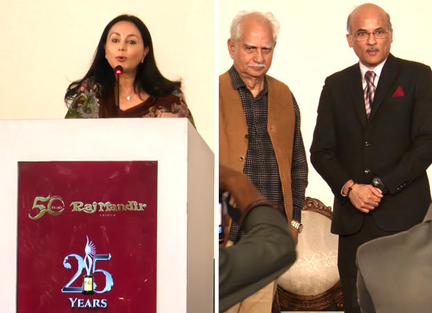 Sholay’s 50th anniversary celebration at Raj Mandir Jaipur: Rajasthan Deputy Chief Minister Princess Diya Kumari hails Ramesh Sippy, Sooraj Barjatya: “NO Hollywood film can match Sholay or Hum Aapke Hain Koun” 50 : Bollywood News