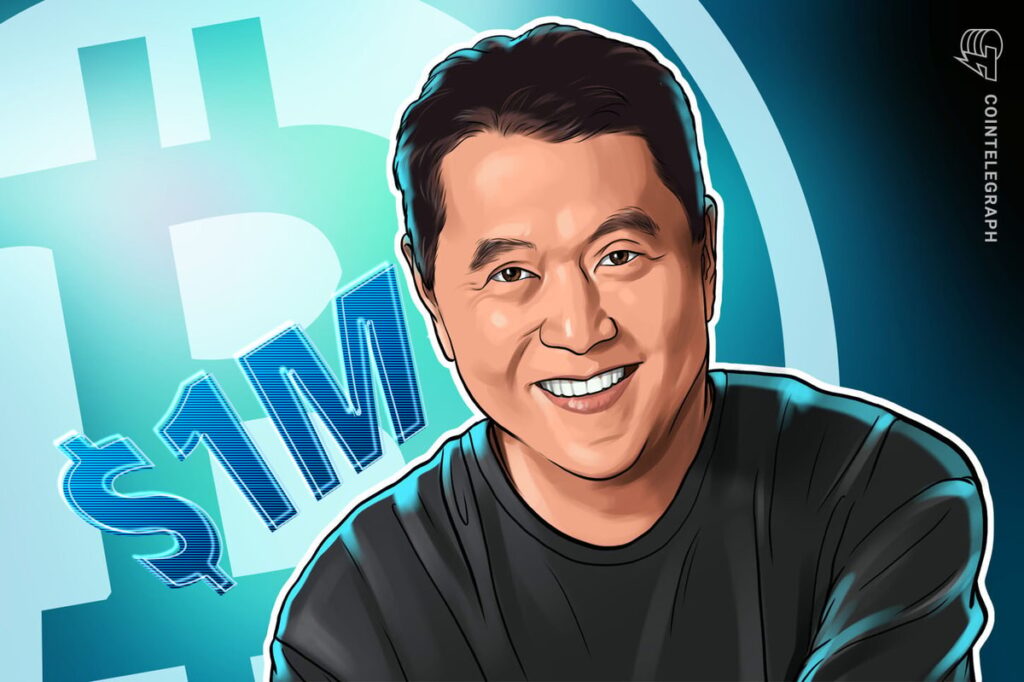 ‘Rich Dad, Poor Dad’ author calls for $1 million BTC by 2035