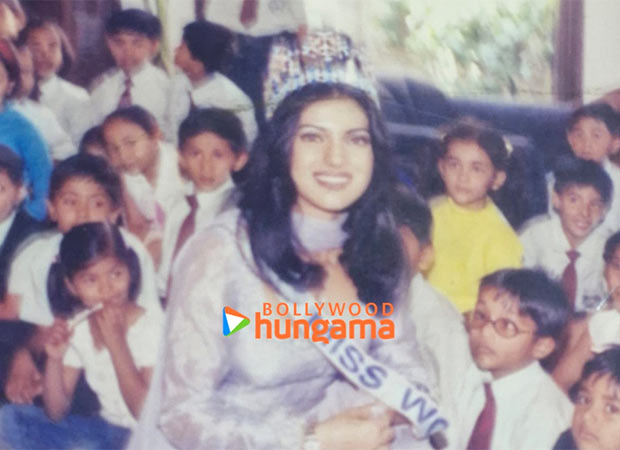 EXCLUSIVE Throwback: Photo of Priyanka Chopra meeting kids in Indore from her Miss World days resurfaces : Bollywood News