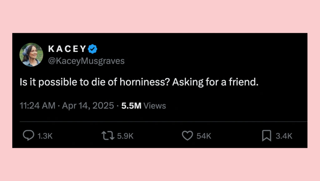 Kacey Musgraves Tweets WAY Too Intimate A Post — Leaving Fans Gasping!