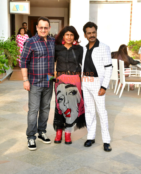 Photos: Nawazuddin Siddiqui, Sejal Shah and Vinod Bhanushali snapped promoting their film Costao | Parties & Events