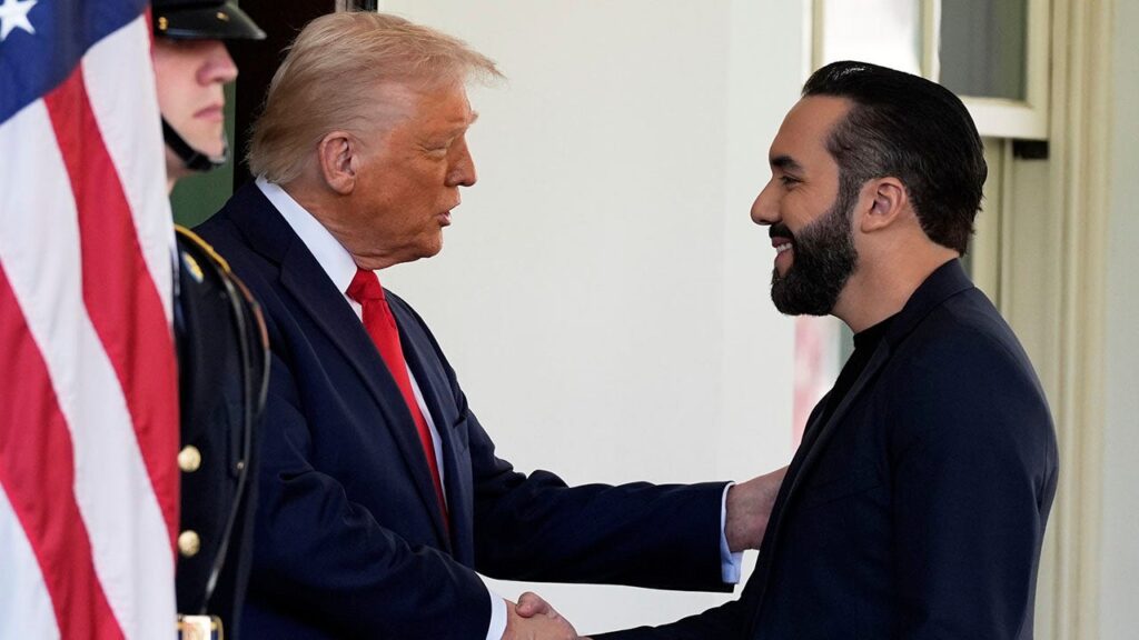 Trump meets with El Salvador’s Bukele in Oval Office