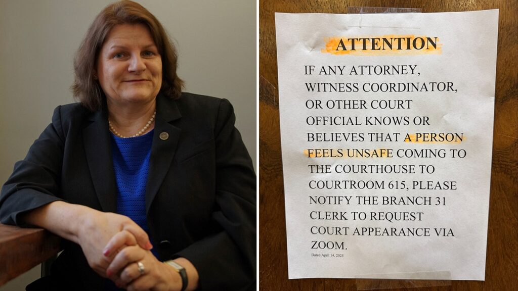 Notice posted to Milwaukee judge’s courtroom door for anyone who ‘feels unsafe’
