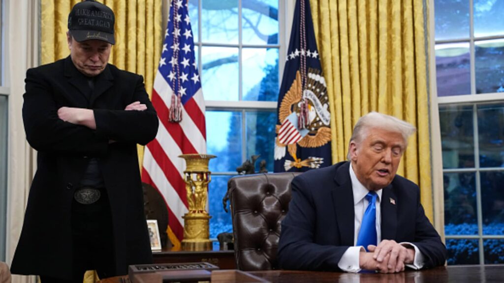 Trump, Musk hold DOGE event as talent leaves