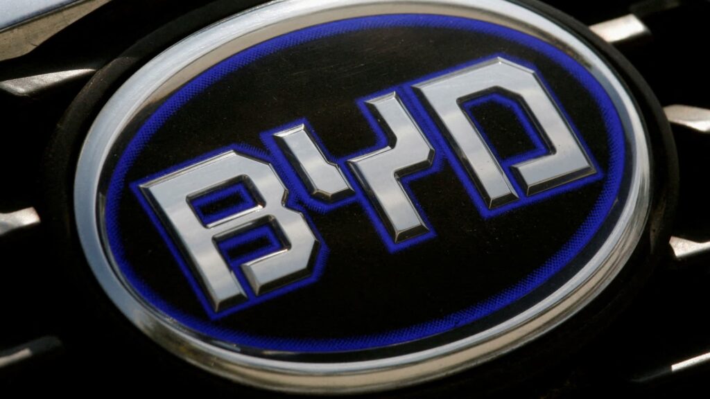 China’s BYD sees shares plunge 8% as EV maker cuts prices