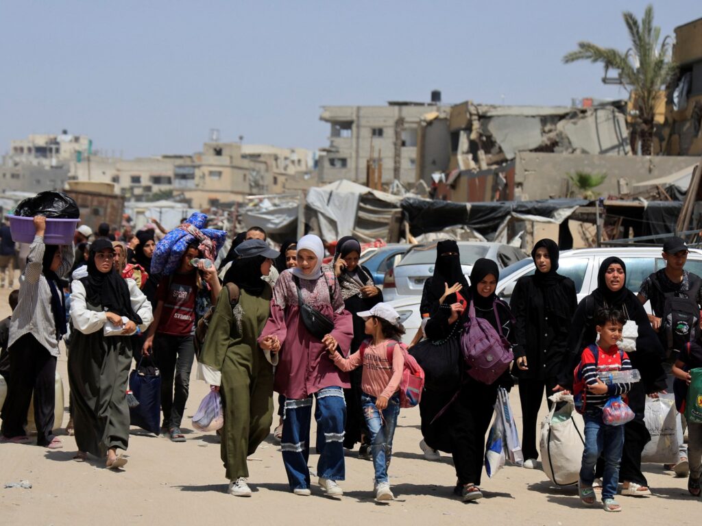 Gaza’s Khan Younis latest focus of Israeli forced displacement, bombing | Gaza News