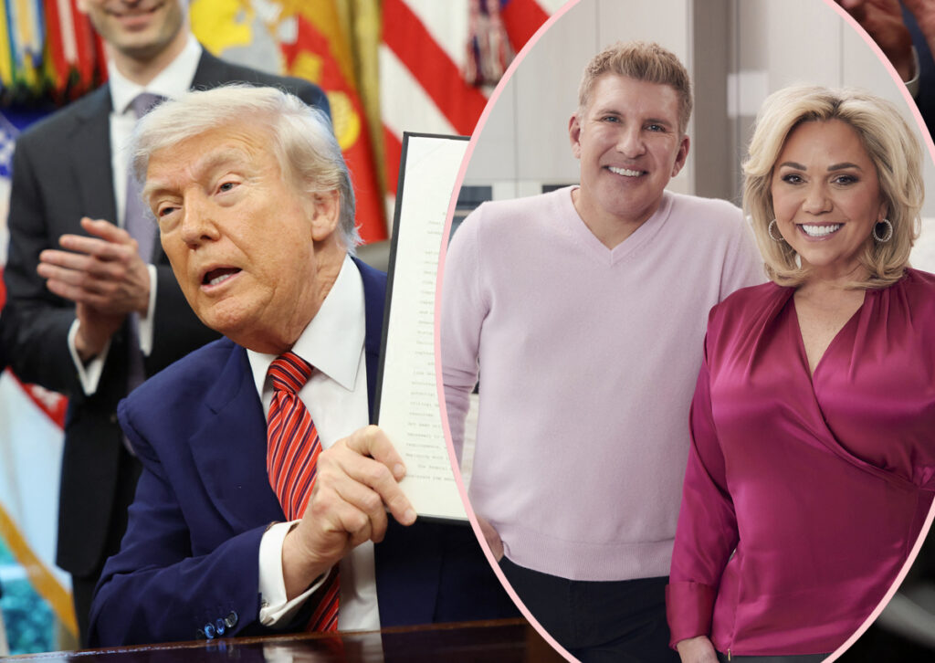 Donald Trump Gives Todd & Julie Chrisley FULL PARDON For Their Fraud!