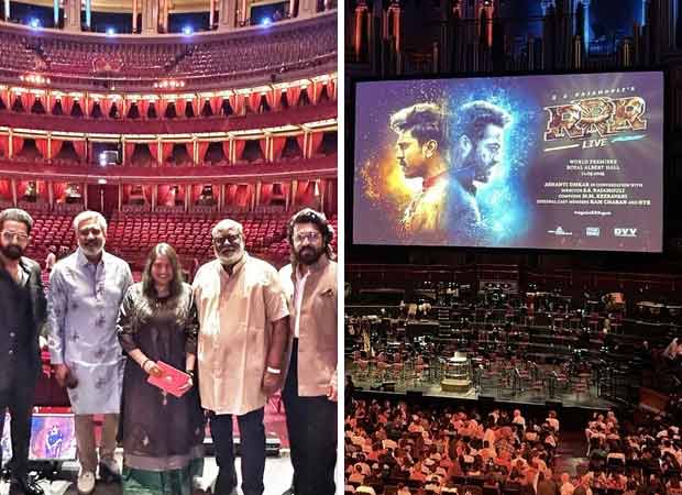 RRR team lights up Royal Albert Hall with Live orchestral screening in London : Bollywood News