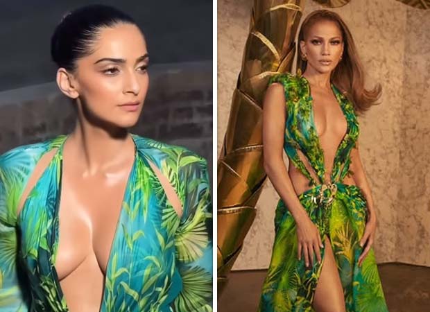 Sonam Kapoor channels Jennifer Lopez in Versace look : Bollywood News