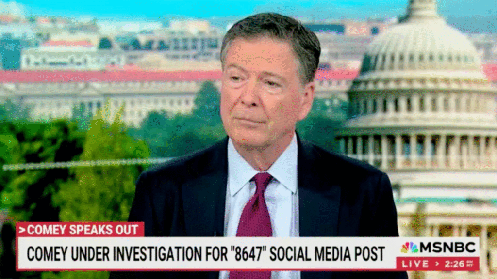 Former FBI Director Comey claims no ill intent with Instagram post about Trump
