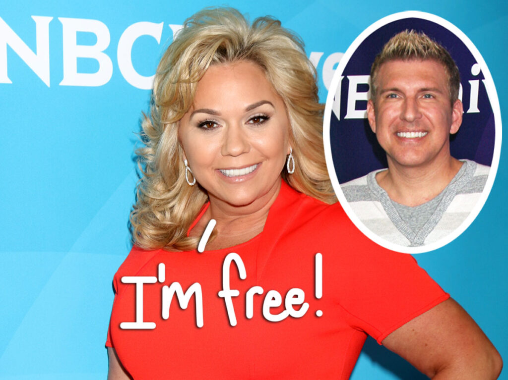 Julie Chrisley Looks UNRECOGNIZABLE Going Makeup-Free In First Sighting After Prison Release!