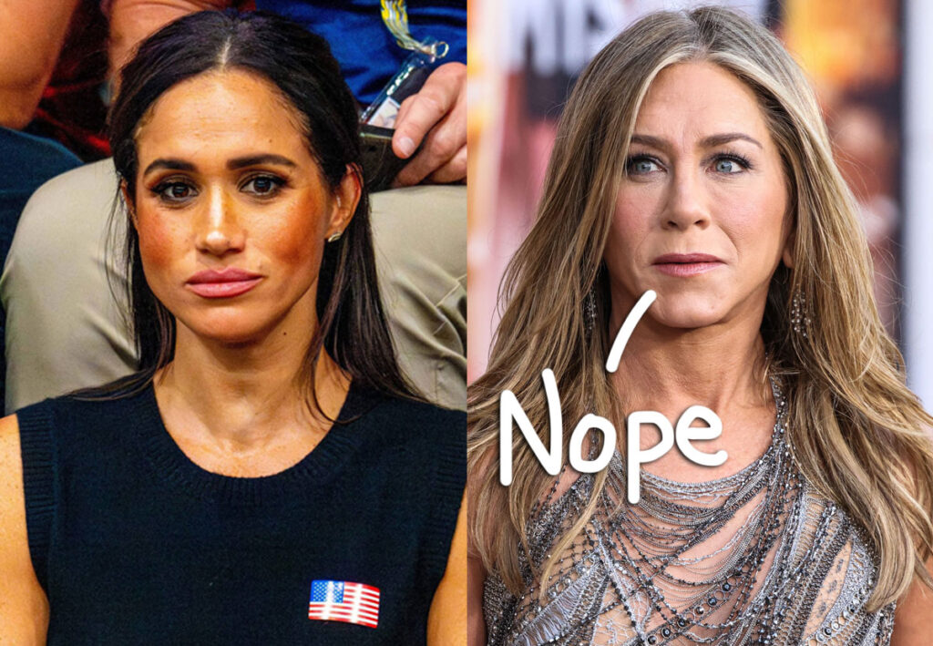 Meghan Markle ‘Love-Bombing’ New Neighbor Jennifer Aniston – Who Doesn’t Want To Be Friends??