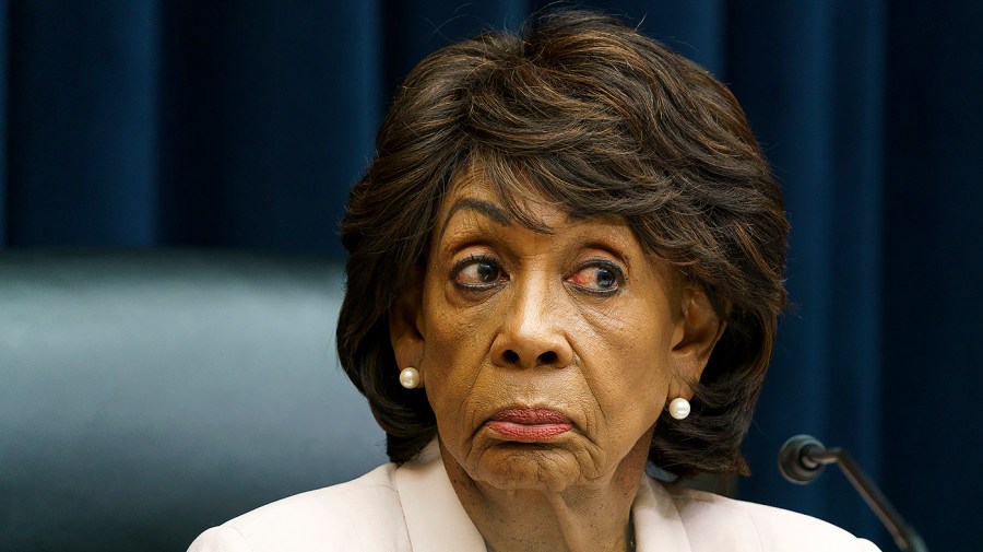 Waters to block hearing over Trump crypto concerns