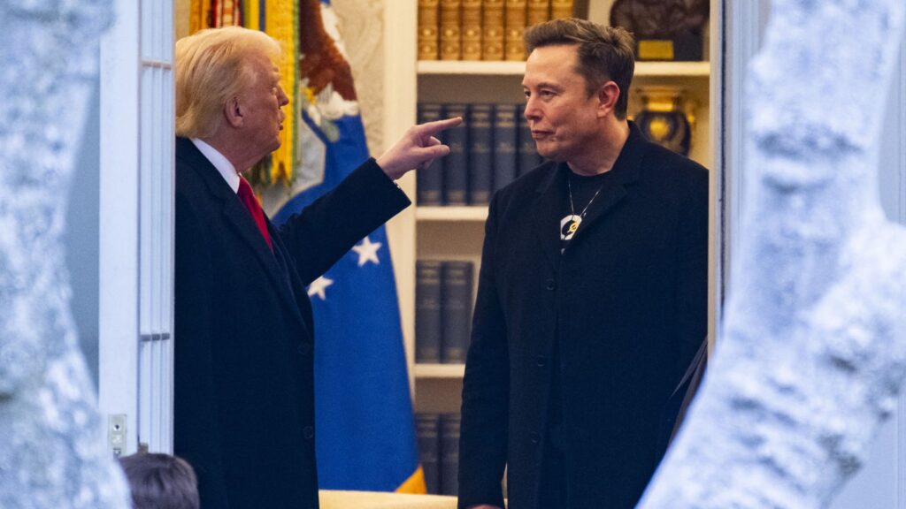 Trump threatens Tesla CEO Elon Musk companies’ contracts