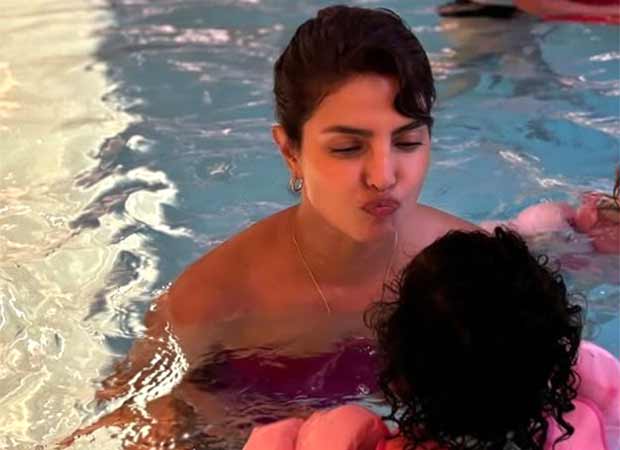 Priyanka Chopra steals hearts with adorable pool date photo featuring daughter Malti Marie : Bollywood News