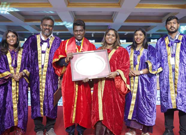 Atlee calls it ‘surreal moment’ as he gets conferred with Doctorate at his alma mater Sathyabama University; shares heartfelt speech : Bollywood News