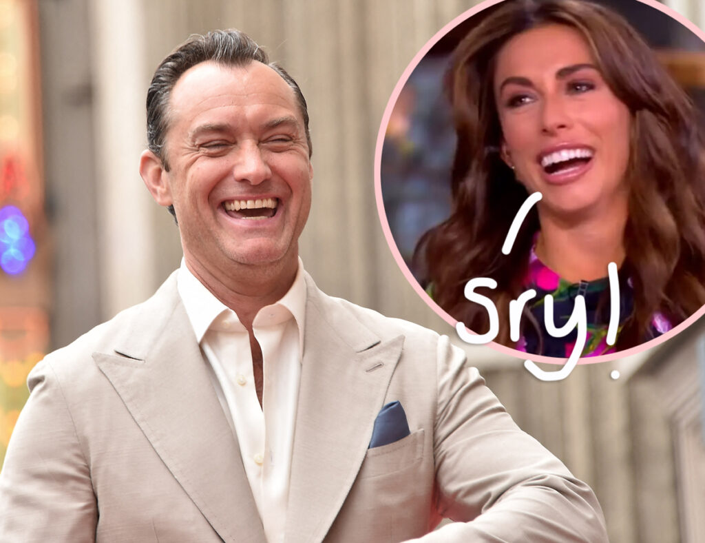 The View Co-Host Accidentally FLASHED Jude Law!